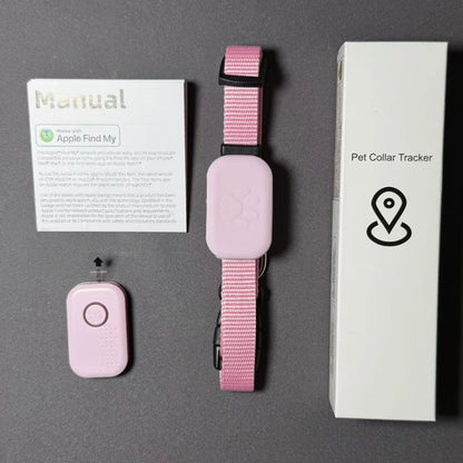 Remote Pet GPS Tracker Real-Time Tracking Movement Alert Waterproof Antilost Dog Cat Global Locator for Apple Find APP