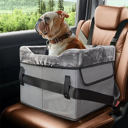 Car Pet Mat-Fabric a Must-Have for Small Dogs in the Car Stain-Resistant Portable Dog Booster Seat and In-Car Kennel